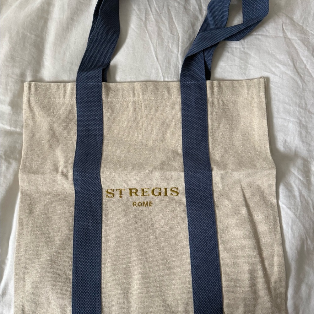 St Regis Rome Canvas Tote Bag